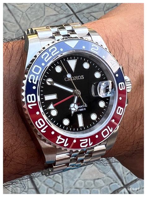 rolex pepsi homage|Rolex gmt master 2 homage.